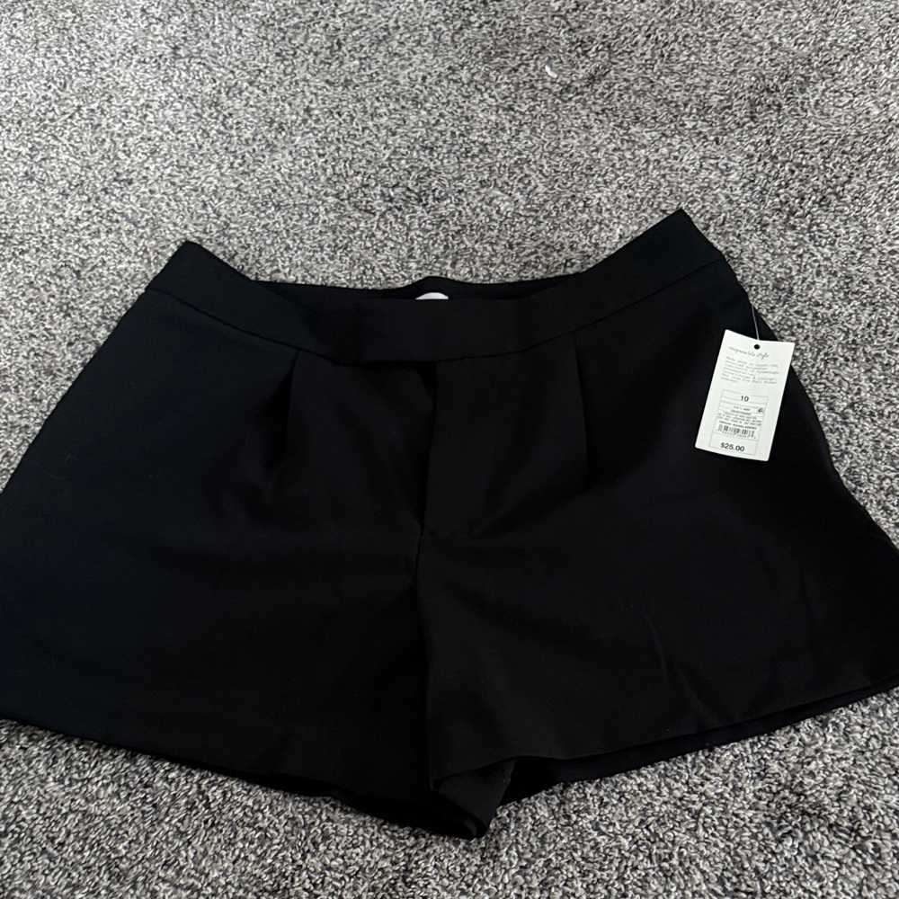 a new day Black High-Waist Women's Shorts